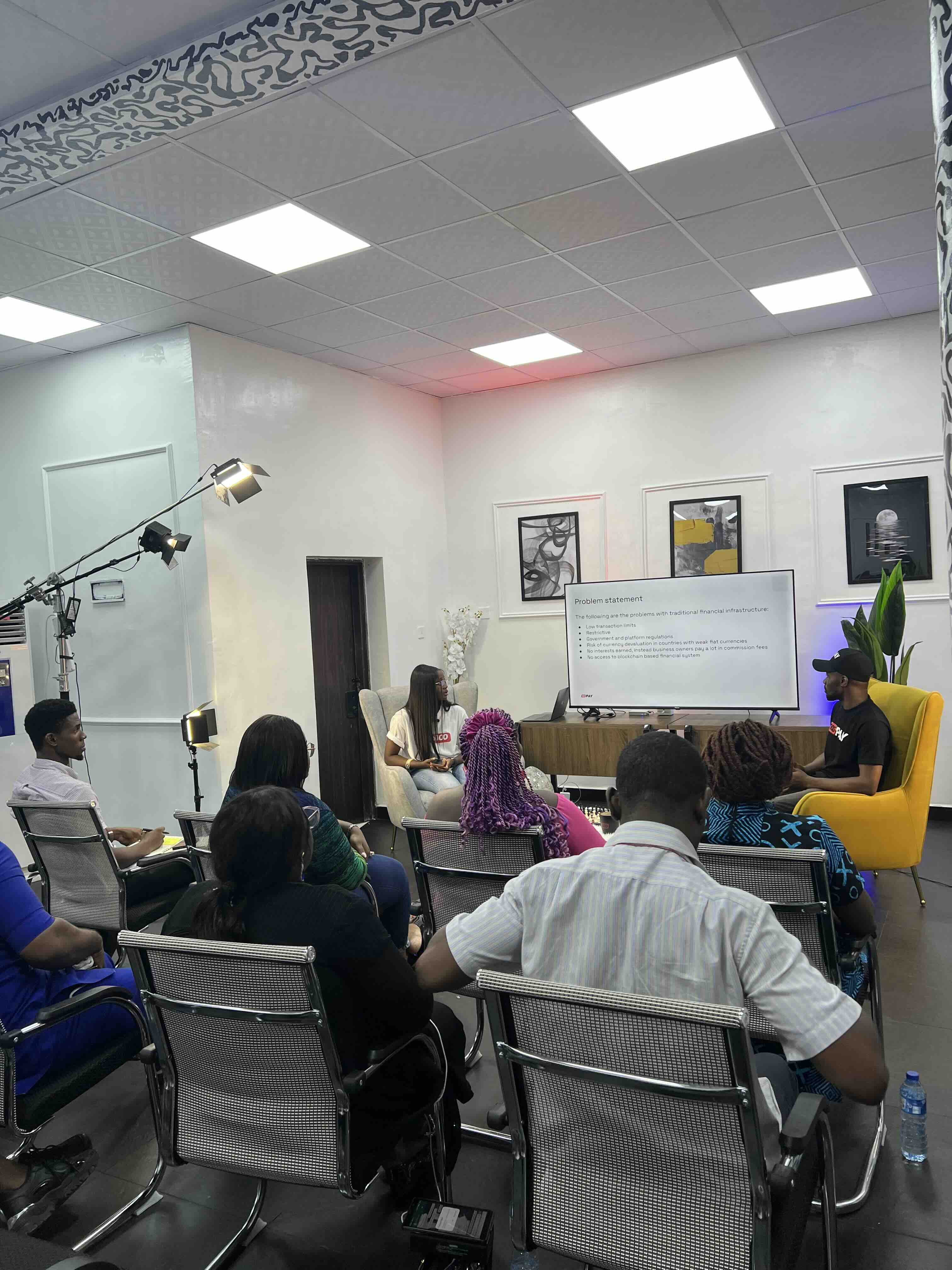 Team at 100Pay HQ 12