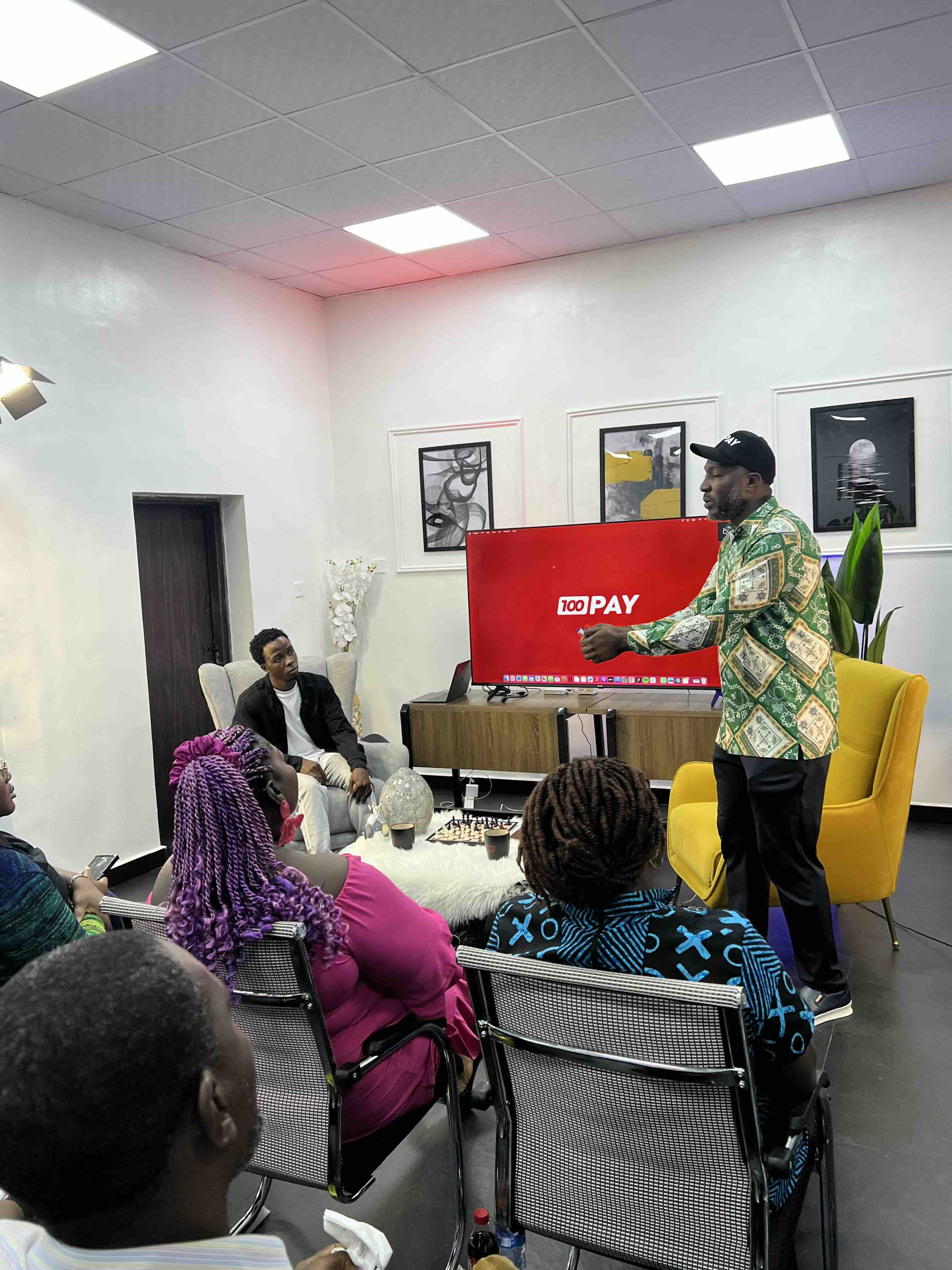 Team at 100Pay HQ 13